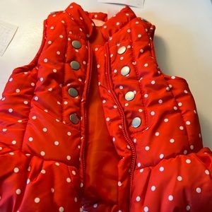 Cute polka dot vest